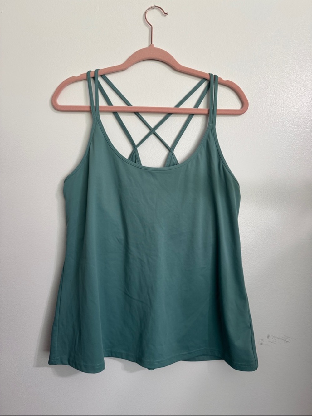 Old Navy Teal Strappy Sport Tank